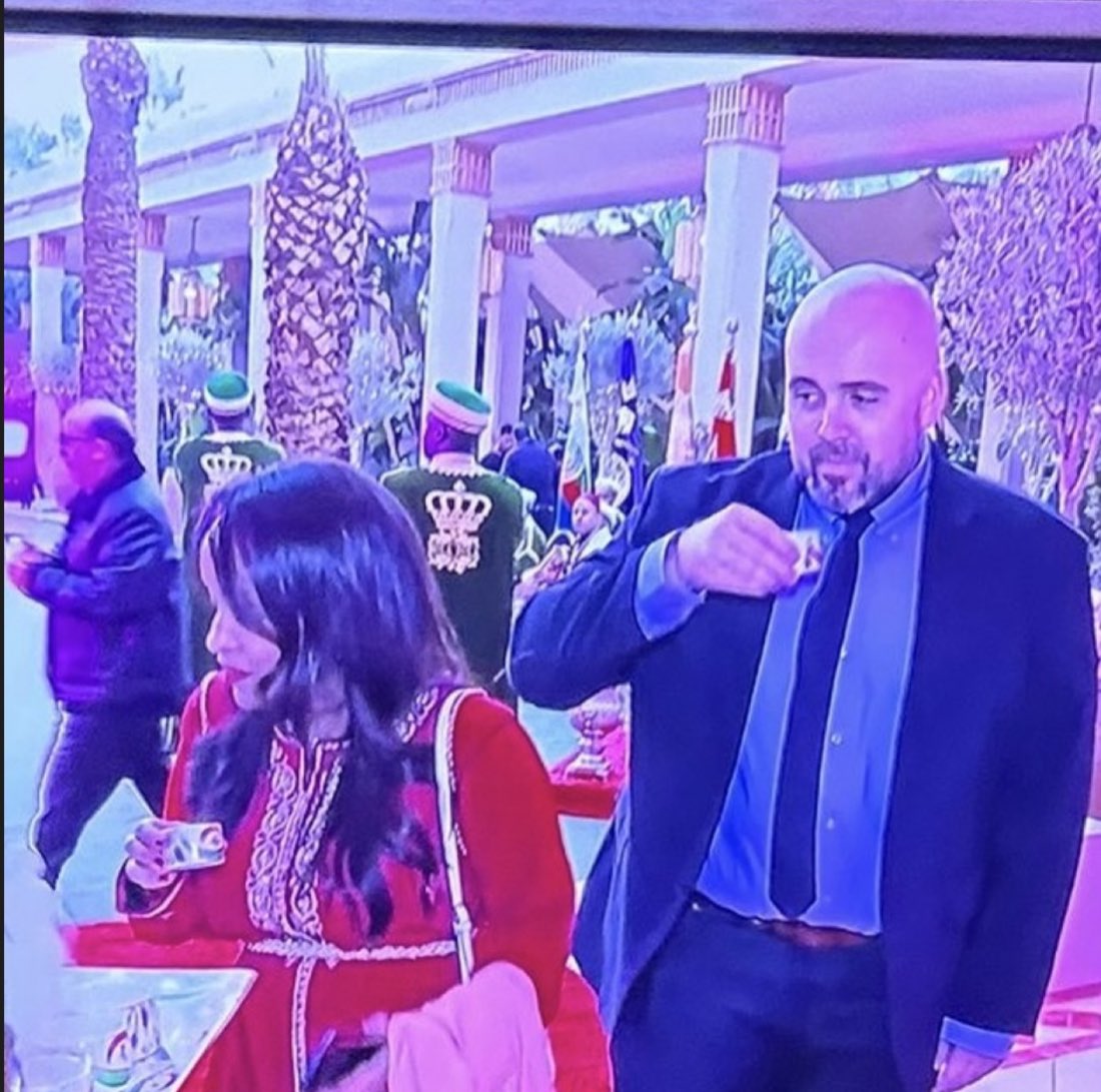 Réception officielle à Marrakech